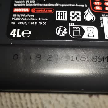 Motul Madeni Yağlar Üretim Tarihi Silinmiş Yağ Gönderildi Motul