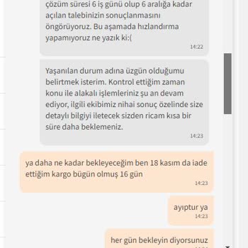 Trendyol Kaybolan Ürün Ücret İadesi Yapmıyor