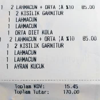 Sbarro'nun Lahmacun (cuk) Ları Ve Saygı Dolu Personeli