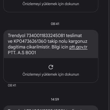 PTT Kargo Teslim Edilmeyen Gönderi
