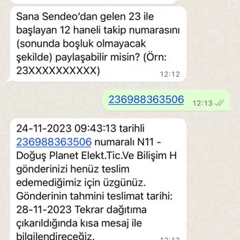Sendeo Kargo Umursamazlık Ve Sorumsuzluğu