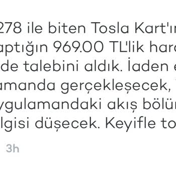 Nakit Param Tosla Tarafından Alışveriş Bakiyesi Oldu
