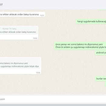 Korner Tv Müşteri Hizmetlerinde Hayal Kırıklığı