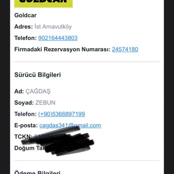 Goldcar İGA Şirket Dışı Kuralları