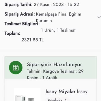 Boyner Ürünümü Göndermiyor, Paramı İade Etmiyor.