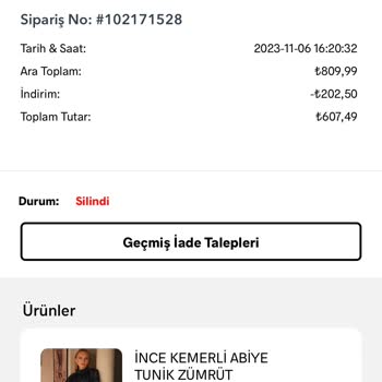 Modanisa Kuponlu Sipariş Verdim İptal Edildi Kupon Tekrar Verilmedi