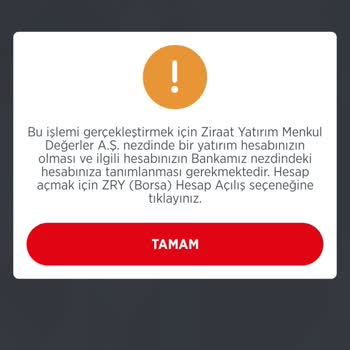 Ziraat Yatırım 4 Gündür Hesabım Açılmıyor