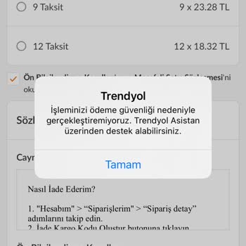 Trendyol İadeden Kaynaklı Hesabımı Askıya Aldı?