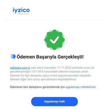 Rodi Jeans Ödeme Yapılmadı Deyip, Gönderilmeyen Siparişim