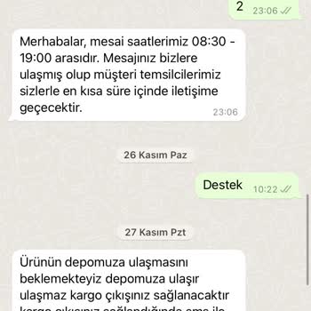 Eyyo Ürünüm Bir Aydır Gelmiyor