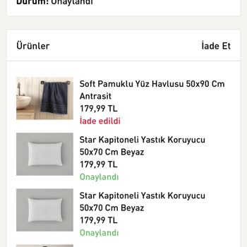 English Home Ürünlerim Kargoya Verilmedi