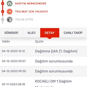 Kargom Sende Sorumsuzluğu