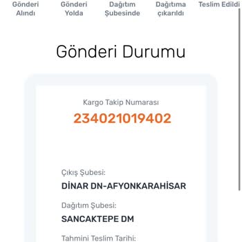 Sendeo Kargo Şirketi-15 Gündür Gelemeyen Kargo