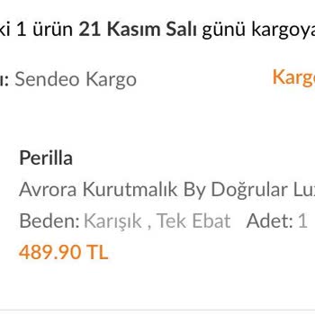 Sendeo Kargo Şirketi-15 Gündür Gelemeyen Kargo