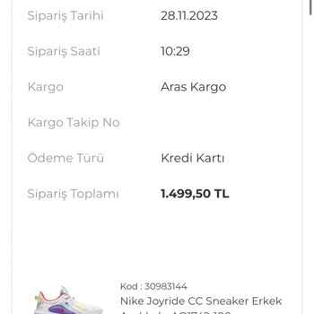 Avrupa Spor (avrupaspor.com) Siparişim Halen Gelmedi