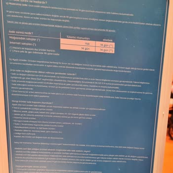Ebebek Ayıplı Malın Ürün İadesini Yapmamaktadır.