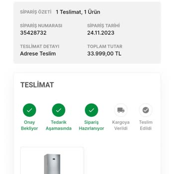Media Markt Stokta Olmayan Buzdolabı Sattı Ürün Teslim Edilmiyor.