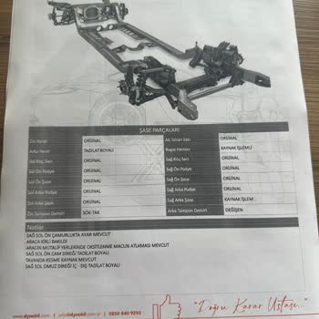 Sahibinden Kusurlu Araç İlanı
