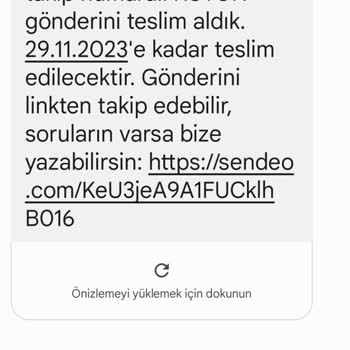 Sendeo Kargomu Teslim Etmiyor