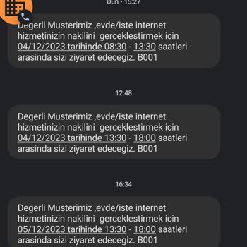 Türk Telekom Ev İnterneti Nakil
