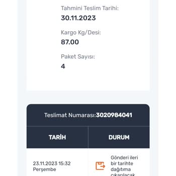 Horoz Lojistik Teslim Edilmeyen Kargo