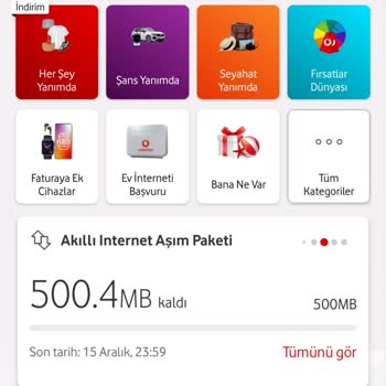 Vodafone Hediye İnternet Yerine Kendi Paketimdeki İnterneti Kullanıyor