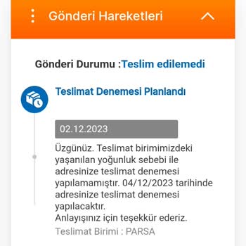 MNG Kargo Teslimat Başarısızlığı!