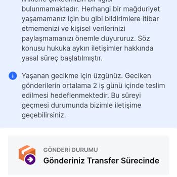 Trendyol Express Gecikme Durumu Çözüm Yok