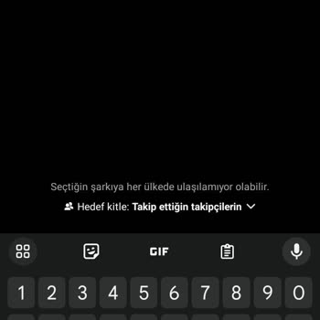 Instagram Notlara Şarkı Ekleyemiyorum