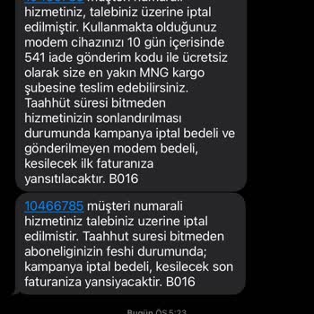 Vodafone Modem Para Cezası