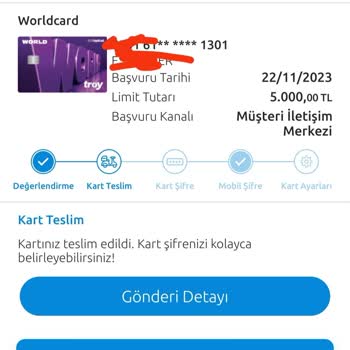 Yapı Kredi Bankası Kredi Kartım Ortada Yok