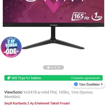 Viewsonic Trendyol Satıcısı Yanlış Bilgileri Olan Ürünü Gönderdi