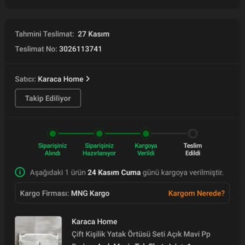 Karaca Home Sorumsuzluk Yapıyor!