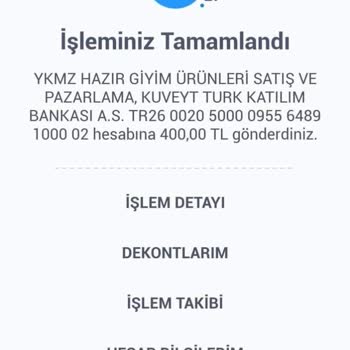 Modanın Işıltısı Paramı Tam İade Etmediler