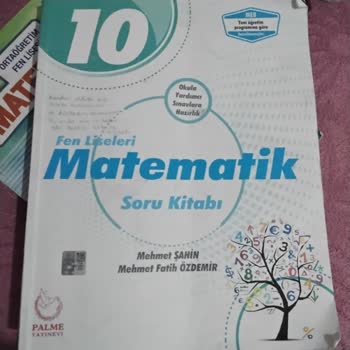 10. Palme Fen Liseleri Matematik Soru Kitabı'nın Çözümleri Yok