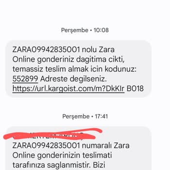 Zara Siparişi Teslim Etmiyor Çağrılara Donmuyor