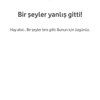 Vodafone Hediye Çarkı Hatası