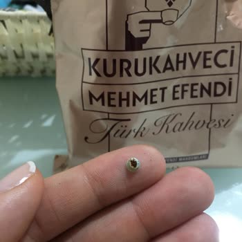 Kurukahveci Mehmet Efendi Türk Kahvesi Paketinde Plastik Parça Bulundu