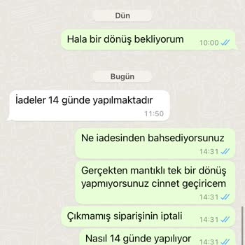 Eyyo 25 Gündür Siparişim Gelmedi