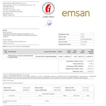 Emsan Bella Hamur Makinemi Servisi Tamir Yapmıyor.