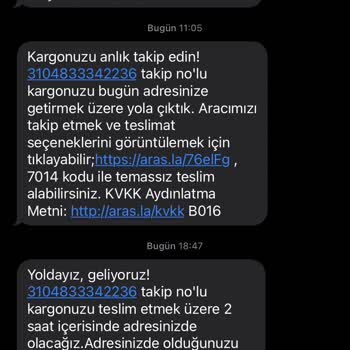 Aras Kargo Şubeden Teslim Almayı Seçtiniz Sorunu