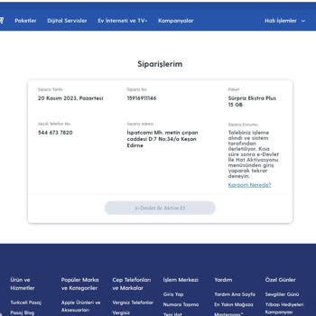 Turkcell 10 Gündür Numara Taşıma İşlemimi Yapamadı.