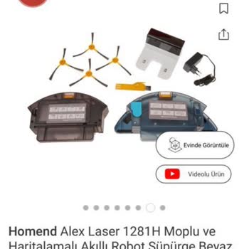 Homend 1281H Robot Süpürge