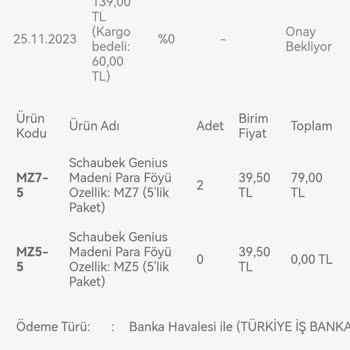 Pulko Ürün Siparişim Gönderilmedi.