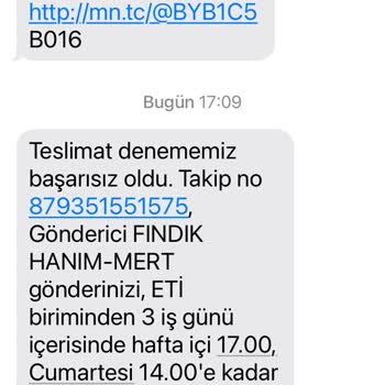 MNG Kargo Kargo Teslimatı Gerçekleşmedi. Şubeden Almamızı İstiyorlar.