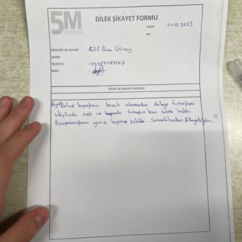 Tırnağım Koptu Migros Dolabı Yüzünden