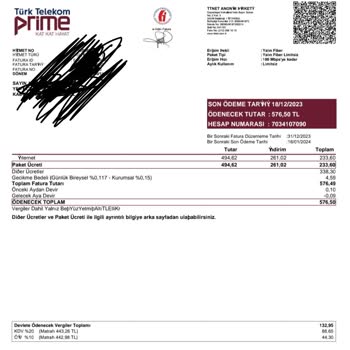 Türk Telekom Diğer Ücretler Diye Bir Madde Koymuş İnsanları Yanıltıyor