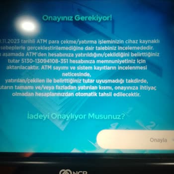 Denizbank ATM Para Yatırma Sorunu Ve Eksik İade