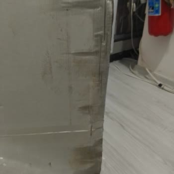 Beko Fırın Kasalı Arabayla Servis Getirmiş Komple Islanmış