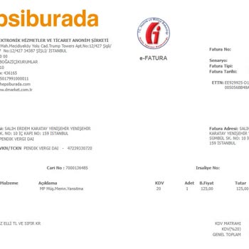 Hepsiburada Sebep Yokken Mağazamıza Ceza Faturası Kesti!